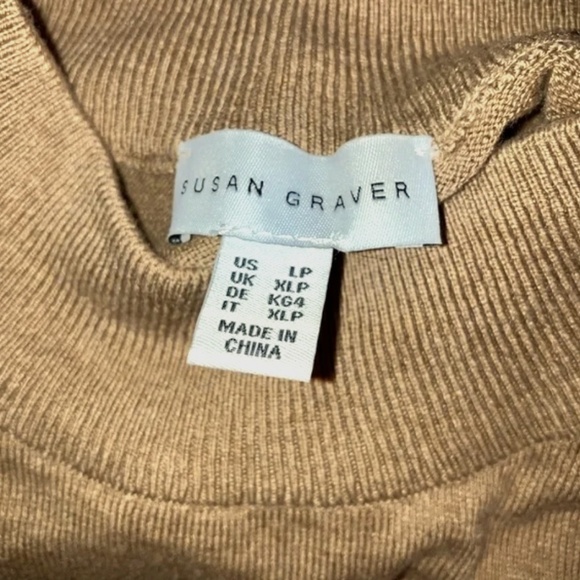 LP | Tan Sweater w/ Button Detail - Picture 7 of 7